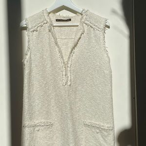 Beautiful Zara textured midi dress, size M.
